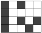 A black and white checkered pattern AI-generated content may be incorrect.